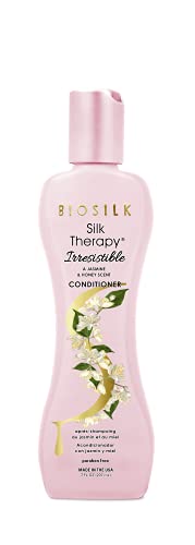 BioSilk Irresistible Collection Silk Therapy Conditioner 7oz. Jasmine & Honey Scent, 7 ounces