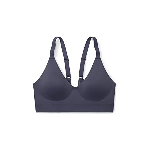 True & Co Soft Form V-Neck Adjustable Strap Bra