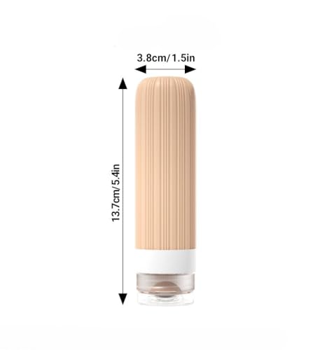 TSA Approved Travel Bottles & Jars Set - 8 Piece Leakproof