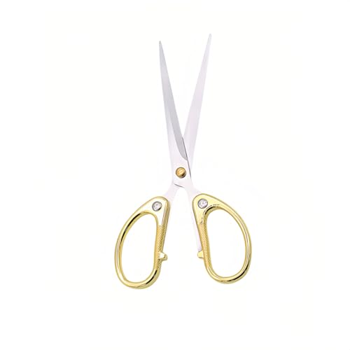 6.3 Inch Stainless Steel Office Scissors - Ambidextrous Multi-Purpose Shears