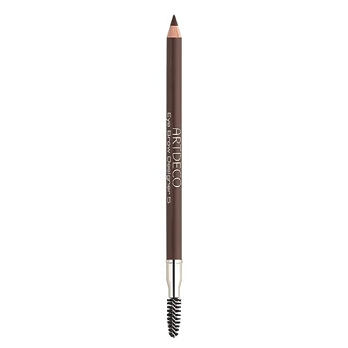 ARTDECO Eyebrow Designer - Ash Blond - Refines Eyebrows & Fills in Gaps - Integrated Brush for Optimal Blending - Dual-Sided - Pencil can be Sharpened - Eyebrow Pencil - Eye Makeup - Vegan - 0.03 Oz