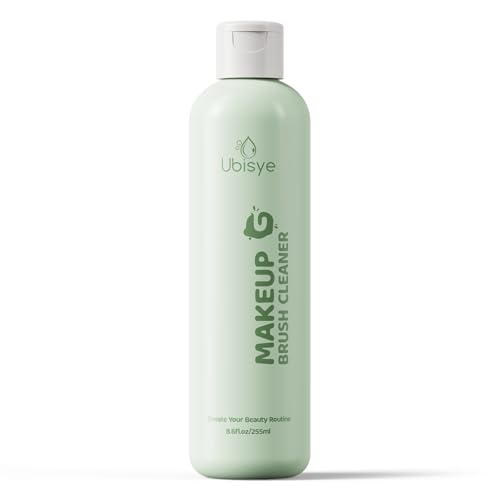 Makeup Brush Cleaner, Stocking Stuffers for Women, Teen Girls, Make Up Brush Cleaner Solution, Makeup Sponge Cleaner for Brushes, Brush Shampoo for Deep Cleaning, Cruelty Free 8.6 Fl Oz