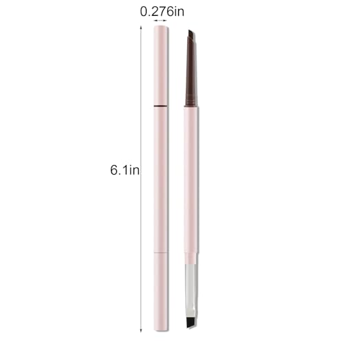 Waterproof Eyeliner Pencil 2-Pack with Brush - Black & Brown