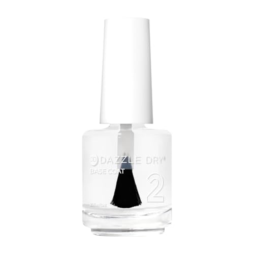 Dazzle Dry Step 2 Base Coat and Step 4 Top Coat Set (0.5 oz / 15 mL Each)