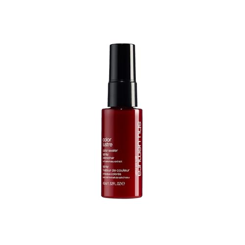 shu uemura art of hair Color Lustre Multi-Benefit Spray For Color-Treated and Dry Hair - Protects Against UV Damage, Protects Vibrancy, Reduces Fading