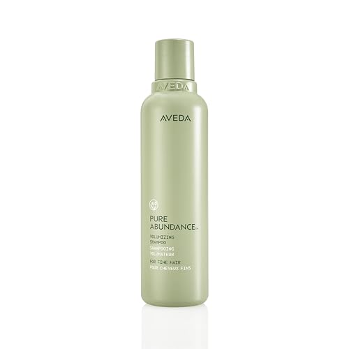 Aveda Pure Abundance Volumizing Shampoo | Shampoo For Fine Hair | Removes Product Build-Up And Excess Oil | 4X More Volume* | Notes of Jasmine, Peppermint, Pamarosa and Ylang Ylang