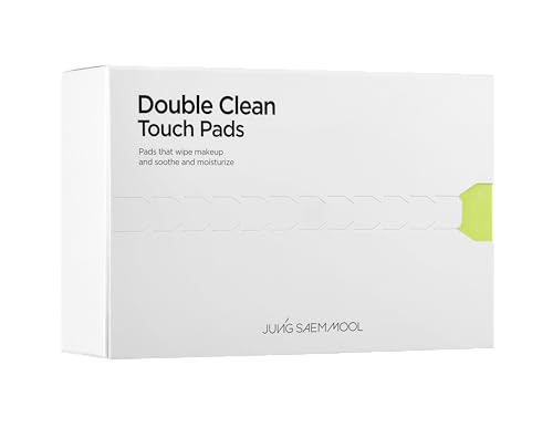 JUNG SAEM MOOL Double Clean Touch Pads - 20 Portable Cleansing Wipes