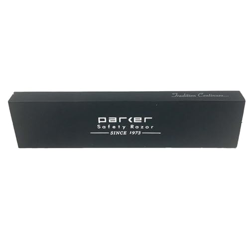 Parker SRW Professional Stainless Steel Barber Razor with 100 Premium Blades ? Replaceable Blade Straight Razor for Precision Grooming, Men¡¯s Shaving & Barbershop Use | Iconic Brand
