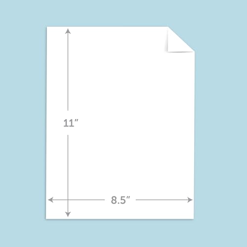 Neenah 90 lb Index Cardstock White 8.5 x 11 300 Sheets