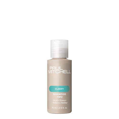 Paul Mitchell Shampoo Two, Clarifying Shampoo, Deep Cleanses + Removes Buildup, For All Hair Types, Especially Oily Hair