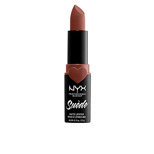 NYX Suede Matte Lipstick in Free Spirit - Vegan Formula