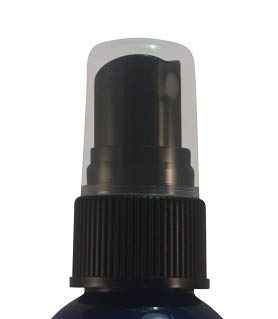 wolfmoon botanicals WM (Bulk Pack of 24) 2oz Clear Oval Travel Refillable, Empty PET Plastic Bottles with Black Spray Top - DIY travel, hydration, aromatherapy, arts & crafts, and more