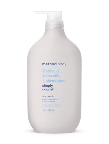 Method Simply Nourish Body Wash, 28 fl oz
