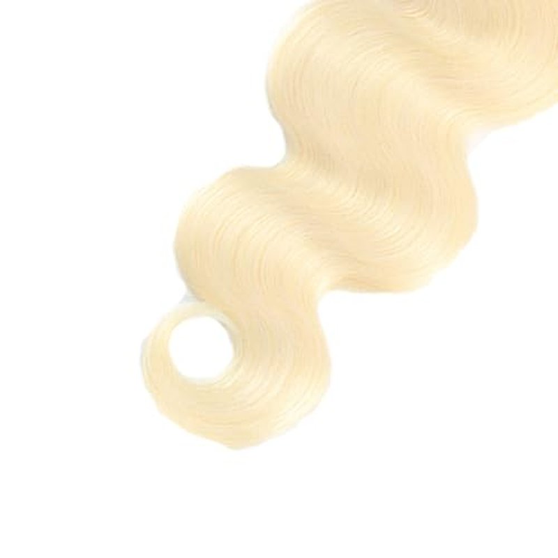 613 Blonde Body Wave Bundle - Unprocessed Brazilian Hair 22 Inch