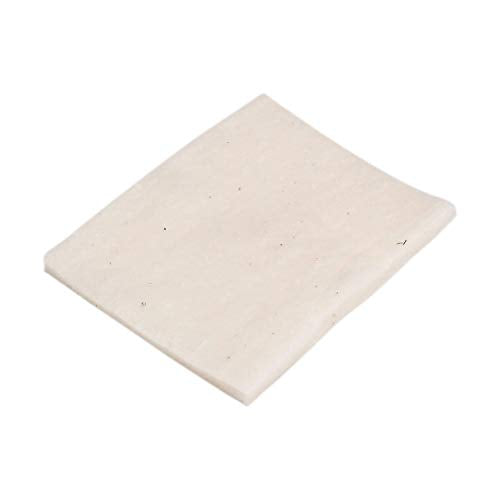 MUJI Soft Unbleached Facial Cut Cotton Pads for Skincare 60x50mm, 180 Pack