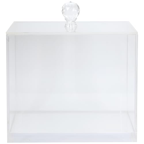 ForPro Premium Pure & Simple XL Facial Towel Acrylic Holder, Holds 50 Pure & Simple XL Facial Towels, Disposable Makeup Remover Dry Wipe Holder