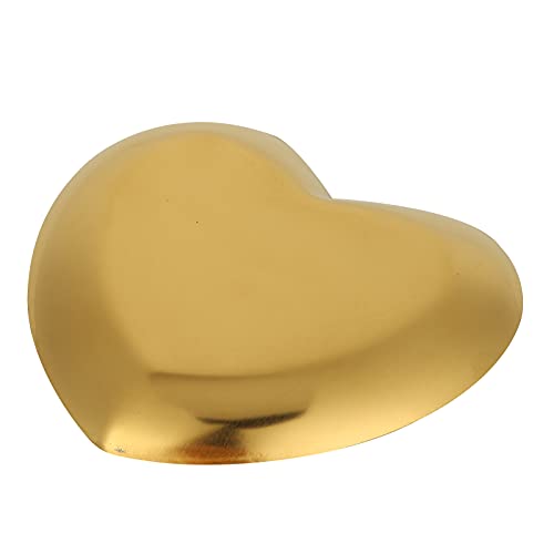 Heart Shaped Nail Art Mixing Palette - Stainless Steel
