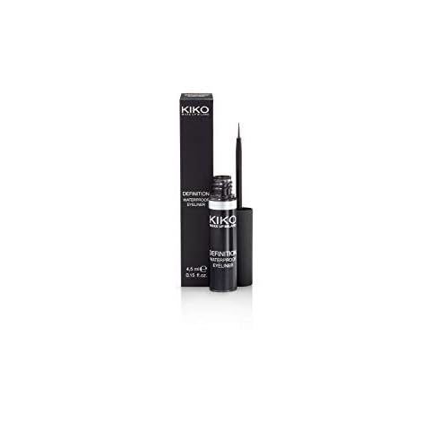Kiko Milano Definition Eyeliner ? Precise, Long-Lasting Liquid Eyeliner, Smudge-Resistant, Intense Black, Easy Application ? 2.5ml