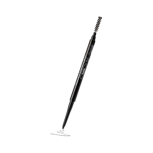 Allipse Dual-Ended Brow Pencil with Spoolie Brush, Granite