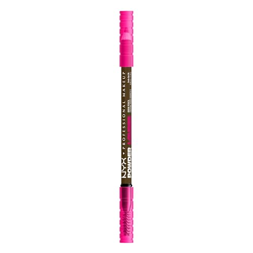 NYX Powder Louder Eyebrow Pencil Taupe 0.04oz | Voluminous, Buildable Brow Makeup