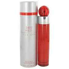 Perry Ellis 360 Red Eau De Toilette Spray for Men, 3.4 Ounce