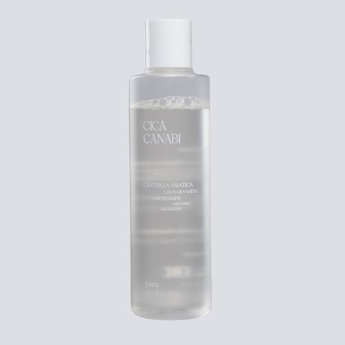 CICA CANABI Toner (6.76 fl oz) for Sensitive & Acne-Prone Skin with Lactobacillus Postbiotics and Fermented CICA & Hemp Root Complex Strong Soothing, Deep Hydration & Microbiome Boosting
