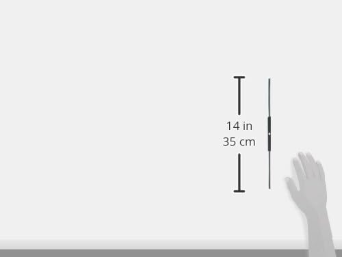 Simple Deluxe 4-Pack 16 inch Bowl Leaf Trimmer Blades Replacement Stainless Spin Clean Cut Include 2 Serrated 2 Straight Blades, Actual Length 13.4 Inches