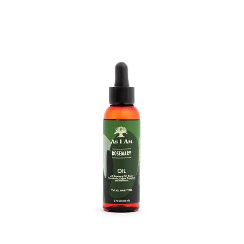 As I Am Rosemary Oil For Hair Growth - 2 oz - with Melatonin & Biotin - Vegan & Cruelty Free