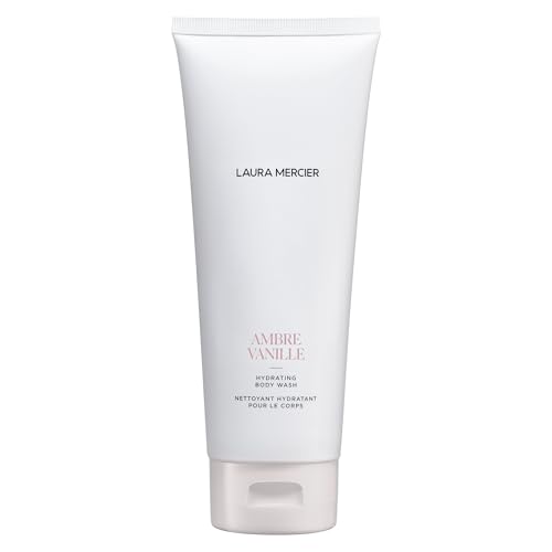 Laura Mercier Hydrating Body Wash, Foaming Daily Body Cleanser, Up to 10HR Hydration, Softens and Smooths Skin, Non-Drying Formula, Creamy Gel Texture
