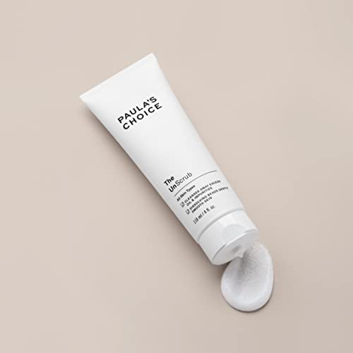 Paula's Choice The UnScrub Cleansing Gentle Face Scrub, 4oz Bottle, with Jojoba Beads, Vitamin E, & Green Tea