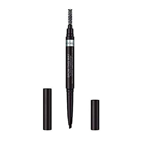 Rimmel Brow This Way Fill & Sculpt Eyebrow Definer Soft Black