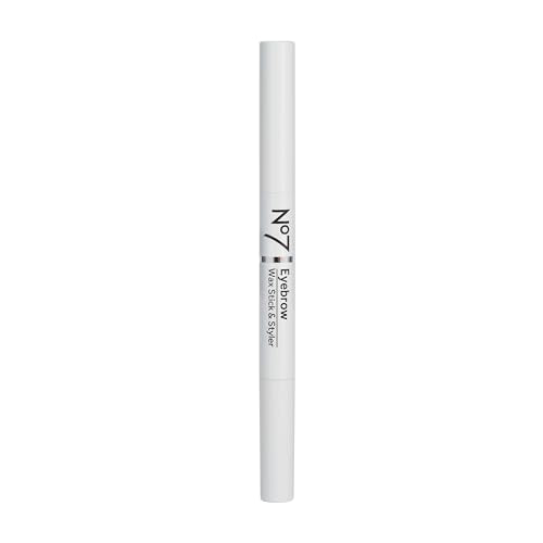 No7 Clear Eyebrow Wax Stick with Built-in Brush