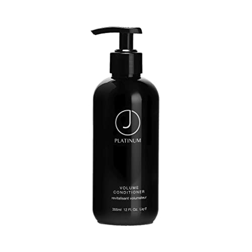 J Beverly Hills Platinum Volume Conditioner with Vitamin B5 to Prevent Hair Breakage, (3.4 Oz, 12 Oz, 32 Oz)