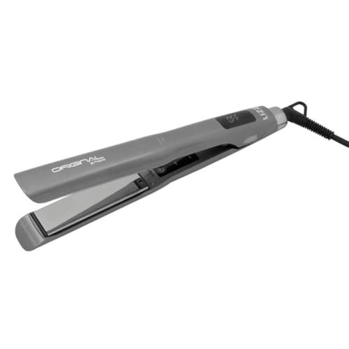 Lizz Professional Titanium Hair Straightener 500°F LCD Display Anti-Frizz Flat Iron