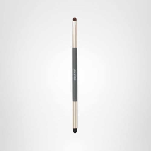jane iredale Pro Series Smudge Eye Brush, Ultra-Small, Dual-Ended Defining Cosmetic Brush & Smudger for Cream and Powder Makeup, Vegan, Cruelty Free