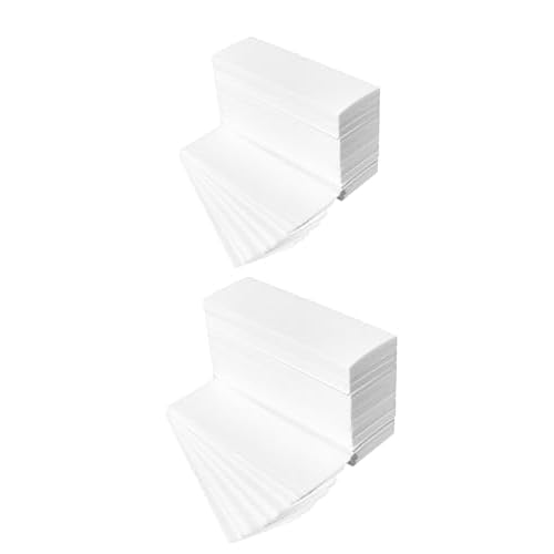 Omwah Beauty Facial and Body Non Woven Epilating Wax Strips Large 3 x 9 Hair Removal 400 Count