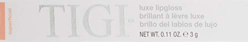 TIGI Luxe Lip Gloss - Superficial Shade, 0.11oz