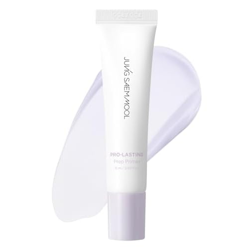 [JUNGSAEMMOOL OFFICIAL] Pro-Lasting Prep Primer #Bare-lavender | 15 ml / 0.50 fl.oz. | Hydrating, Pore-Blurring Korean Primer for face before makeup with Velvet Finish