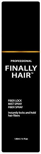 Finally Hair Fiber Lock Strong Hold Spray for Hair Fibers 120ml