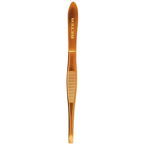 BETER-tip TWEEZERS with crab copper plated 8.3 cm 1-Pack unisex