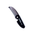 ZEUS Folding Mustache Comb for Men, Handmade Saw-Cut Pocket Comb for Men¡¯s Beard & Moustache Grooming, Compact & Travel Friendly (Black) K13