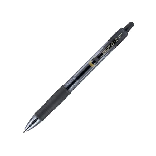 PILOT G2 Premium Gel Pens, Fine Point, Black, 12-Pack
