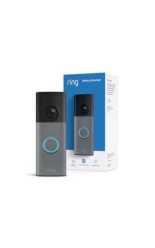Ring Battery Doorbell 2K Video with 6x Zoom & Two-Way Talk
