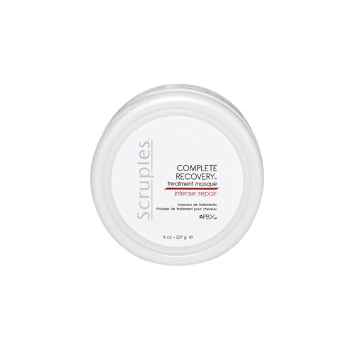 Scruples Complete Recovery Masque - Conditioning Dry Hair Mask to Nourishes, Softens & Restores Elasticity - Intense Recovery and Deep Conditioning Treatment to Strengthens and Moisturizes (8 oz)