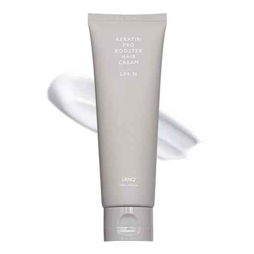 Korean Keratin Leave-in Conditioner Treatment, 4.05 Fl Oz, Keratin Pro Booster with 10,000ppm Protein, for Frizzy Dry Damaged Hair