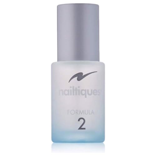 Nailtiques Formula 2 Nail Protein 0.5 fl oz (Pack of 2) – Soft/Peeling Nail Care