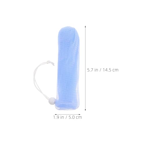 Healeved Exfoliating Soap Saver Mesh Bags - 10 Pack Drawstring Foaming Pouches