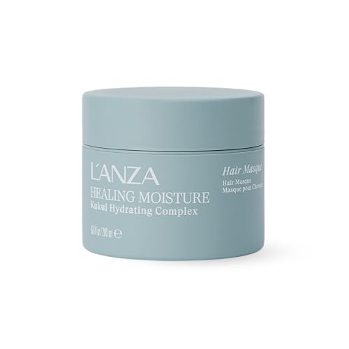 L'ANZA Healing Moisture Moi Moi Hair Masque, Moisturizes and Refreshes Dry and Coarse Hair, Rich With Bamboo Codifying Complex, Sulfate-free, Paraben-free, Gluten-free Formula (6.8 Fl Oz)