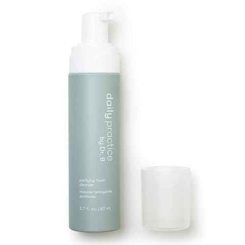Daily Practice Dr. B Purifying Foam Cleanser - Gentle Eyelid Cleanser & Eyelash Wash for Sensitive & Dry Eyes, Blepharitis Treatment - Ophthalmologist-Created, Paraben/Phthalate/SLS-Free - 2.7 fl oz