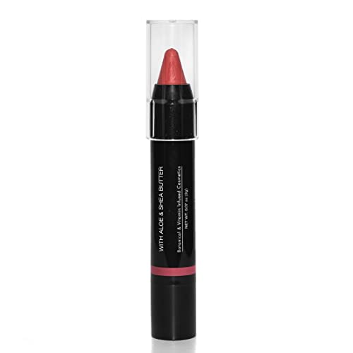 Palladio Tinted Lip Balm, Moisturizing and Conditioning Formula with Aloe & Shea Butter, Nourishing Vegan Chapstick For Cracked Lips, Apply Regularly on Dry Lips, Sheer Wash Color, (Strawberry Jam)